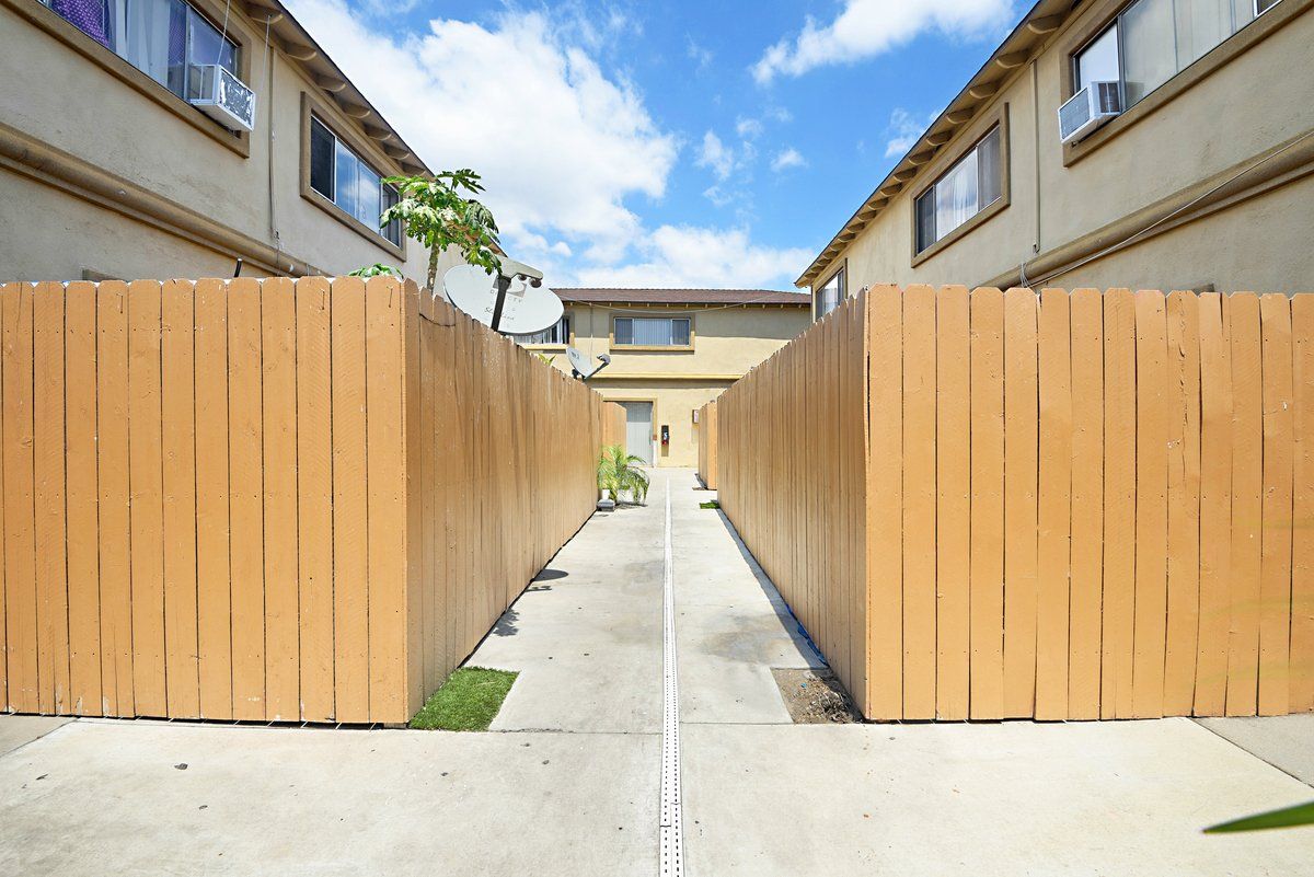 Eucalyptus Townhomes property photo of exterior walkway