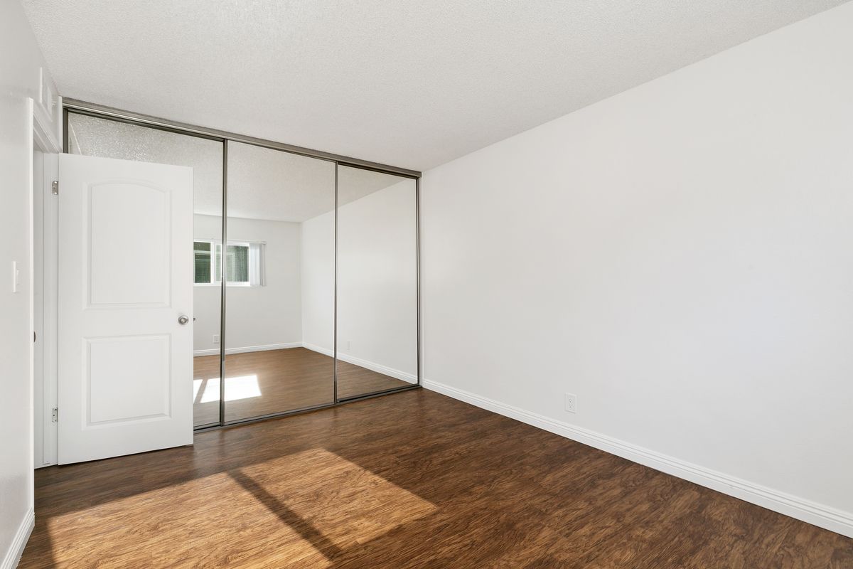 Ren Circle Apartments property photo of interior bedroom closet doors
