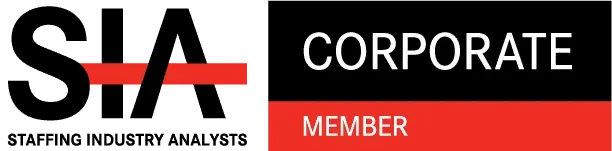 SIA Corporate Member logo with black and red text on white background