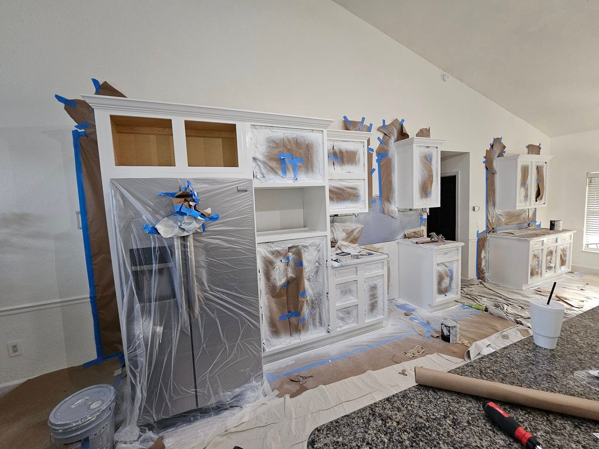 Kitchen cabinets