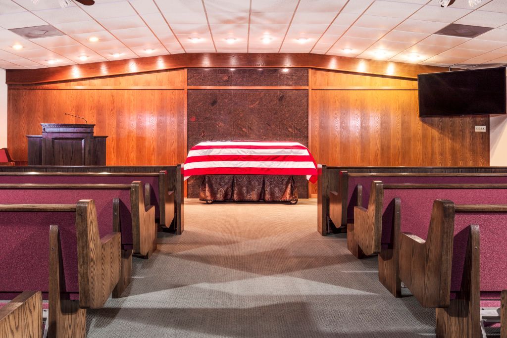 Sneed - Carnley Funeral Chapels Interior in Lampasas TX