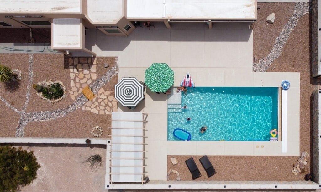 Mini Pool — Las Cruces, NM — M & M Custom Construction Inc Mini Pool — Las Cruces, NM — M & M Custom Construction Inc