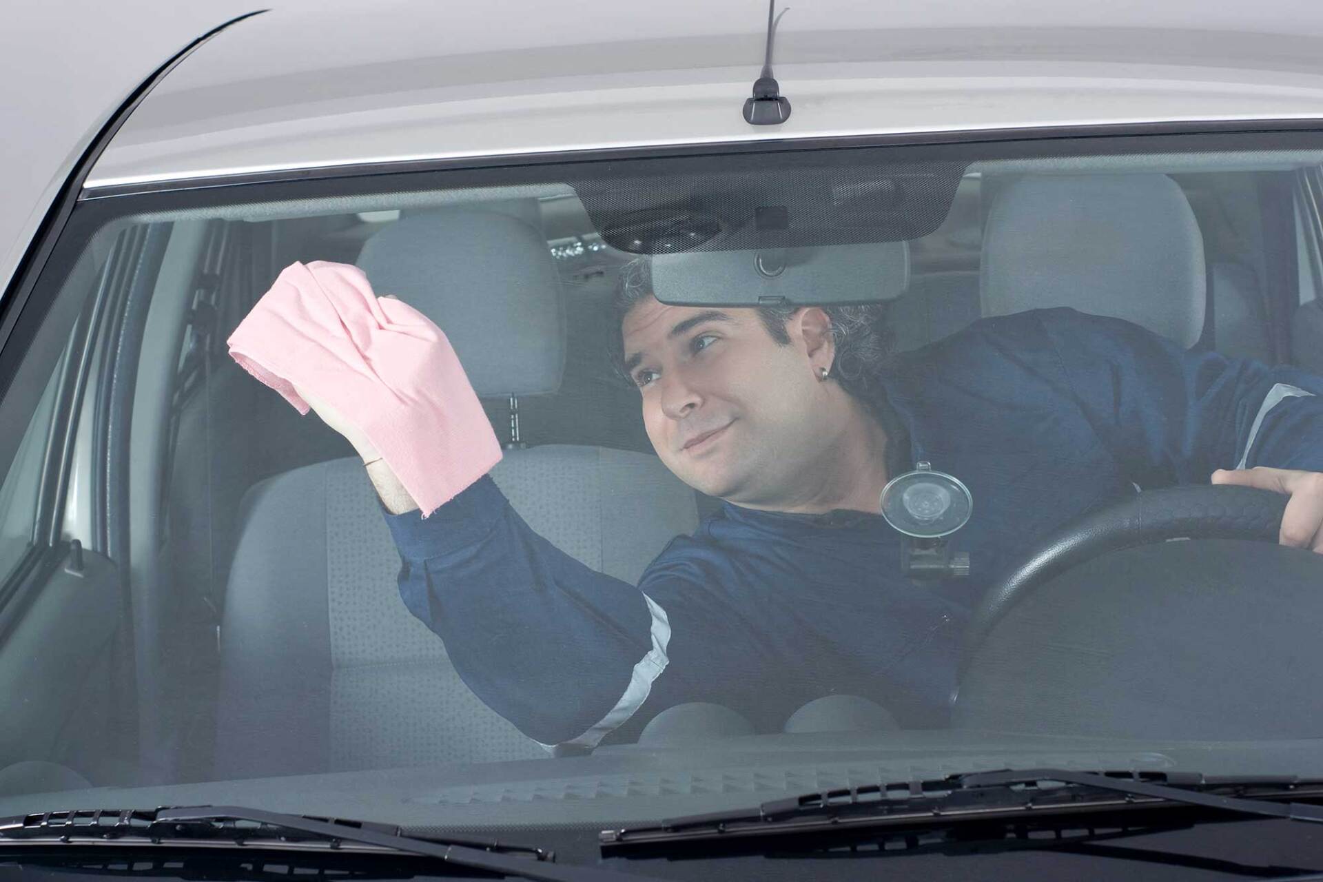 Technician Inside the Car — West Michigan — Complete Auto Glass