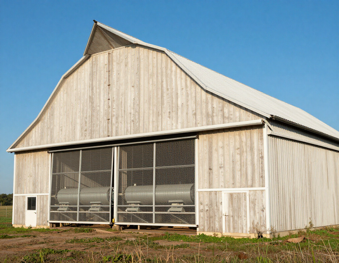 Galebreaker barn screen