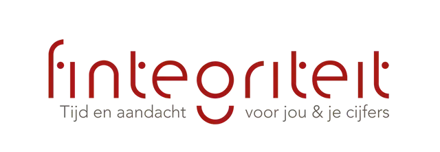 een rood-wit logo voor finteoriteit