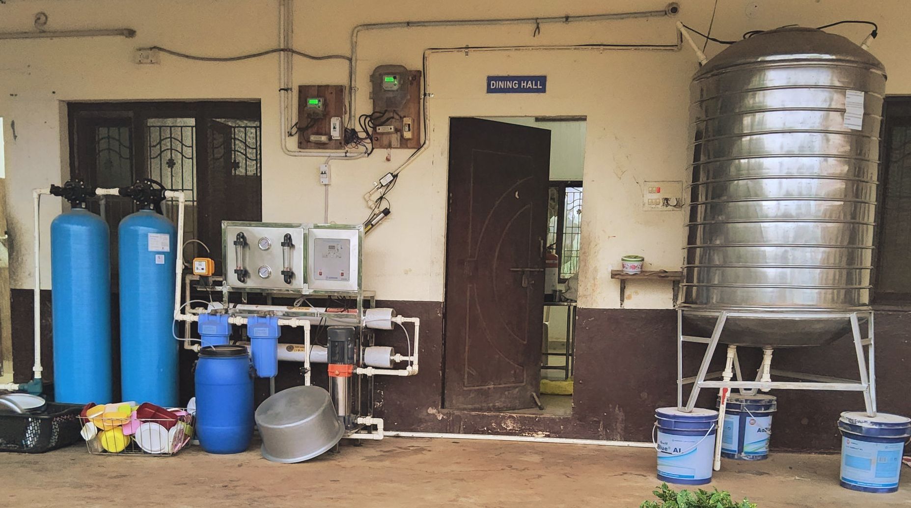 Clean water for our children: donation of a Water filtration system