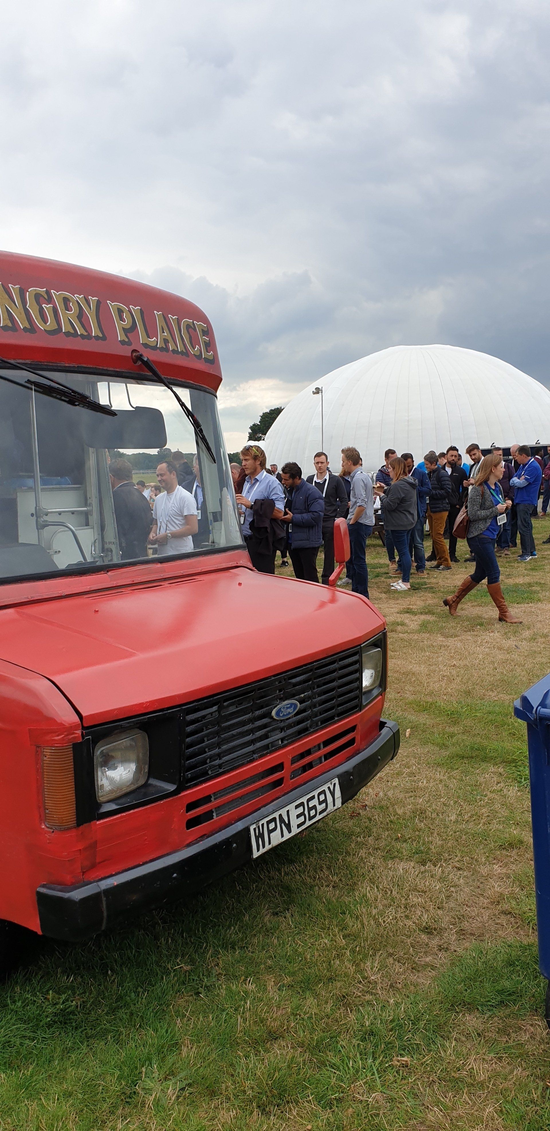 Vintage Fish and Chip Van Hire - Wedding Catering - Corporate Event Catering - The Hungry Plaice