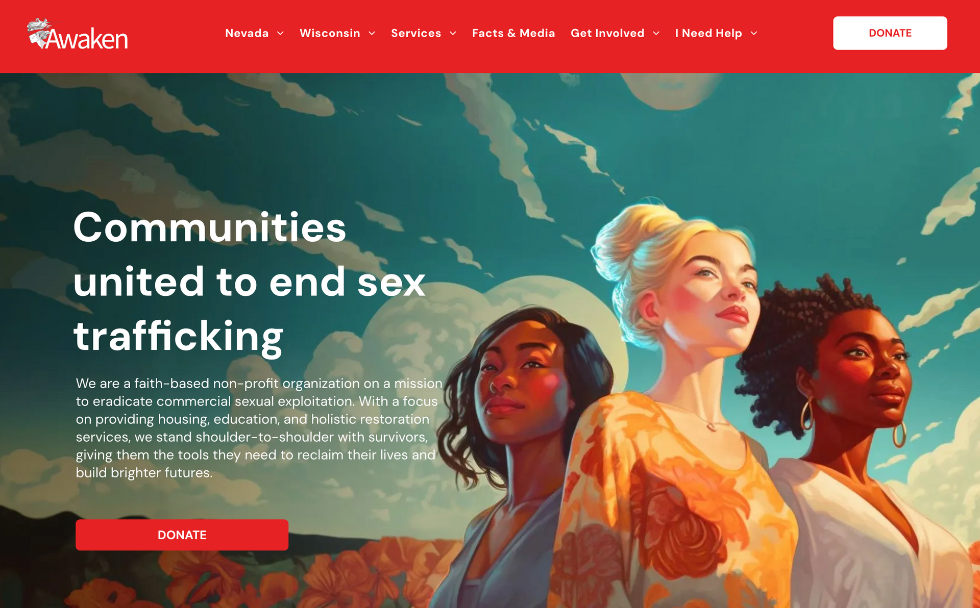 Awaken INC Website Design