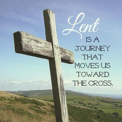 Lent is a journey that moves us toward the cross.
