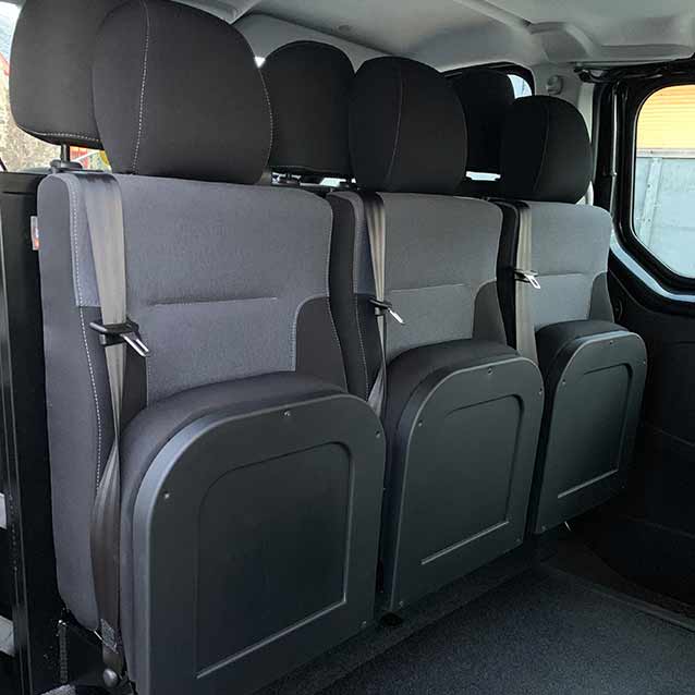 3 Seat Deluxe Flip-up Seat