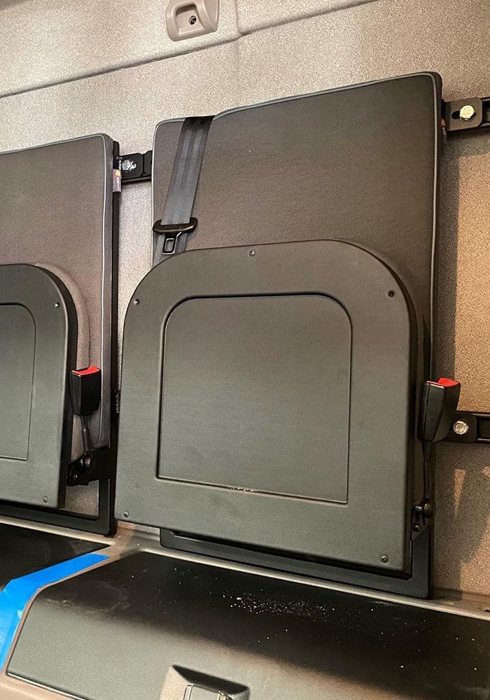 Product Spotlight: Flip-Up Seats, seat up