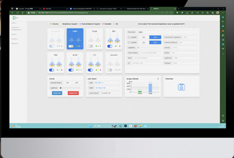 LED Management Monitor