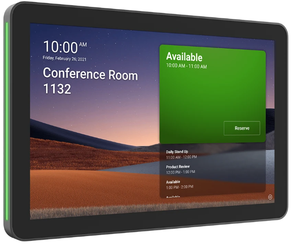 Image of a room scheduler