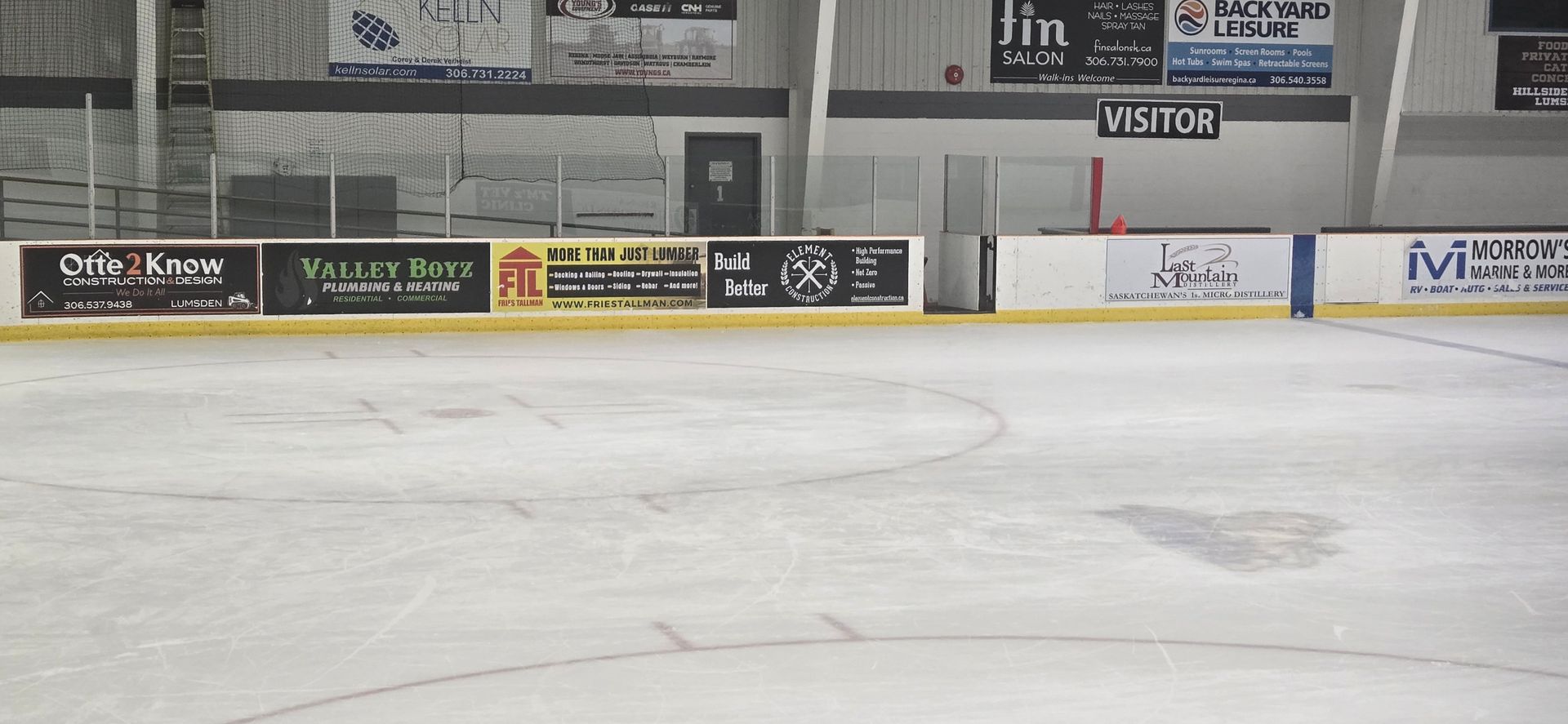 8' Rink Board Signage