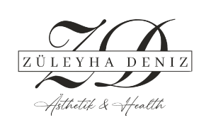 Ein schwarz-weißes Logo für Zuleyha Deniz Aesthetic & Health