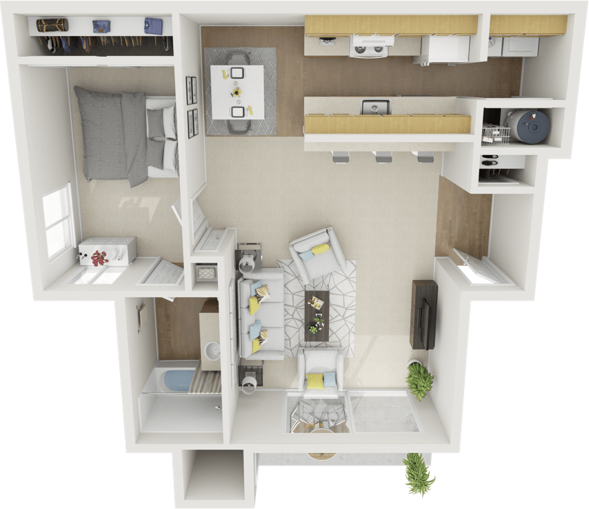 1 Bedroom | 1 Bath