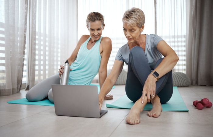 Woman Working Out — Bridgewater, NJ — Upbeat Dance and Fitness