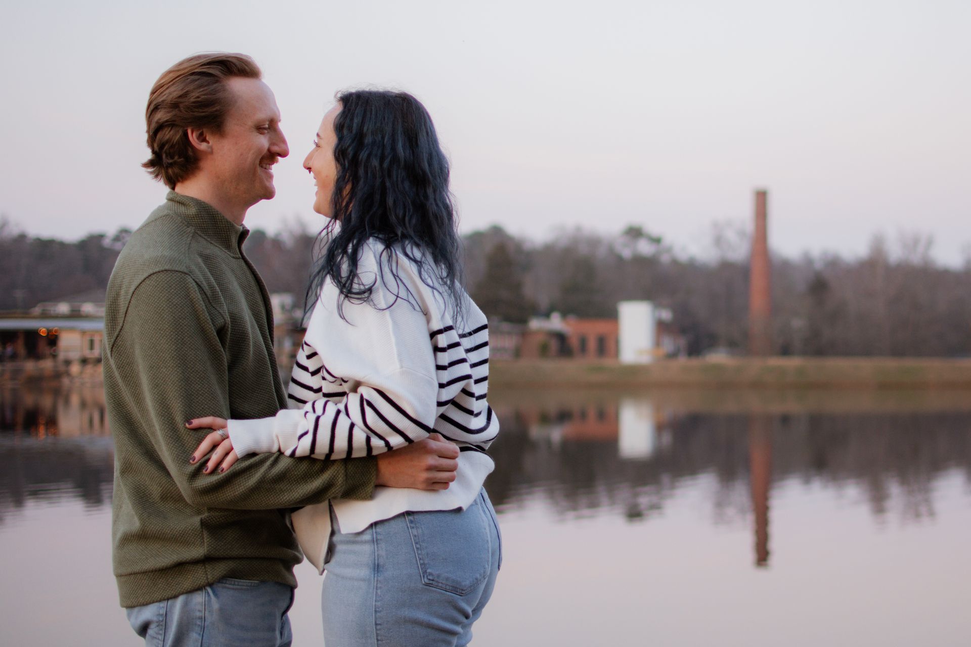 
Couple at Old Mill Pond Lexington, SC