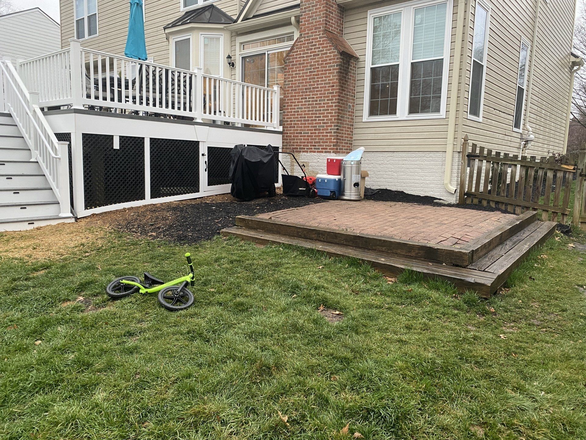 Stamped Concrete Patio in Leesburg, VA
