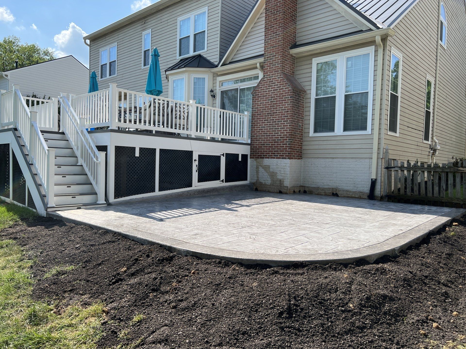Stamped Concrete Patio