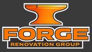 Forge Renovation Group logo in orange, white, and gray with an anvil icon above the text