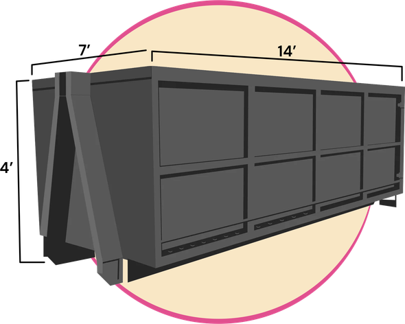 15 yard dumpster