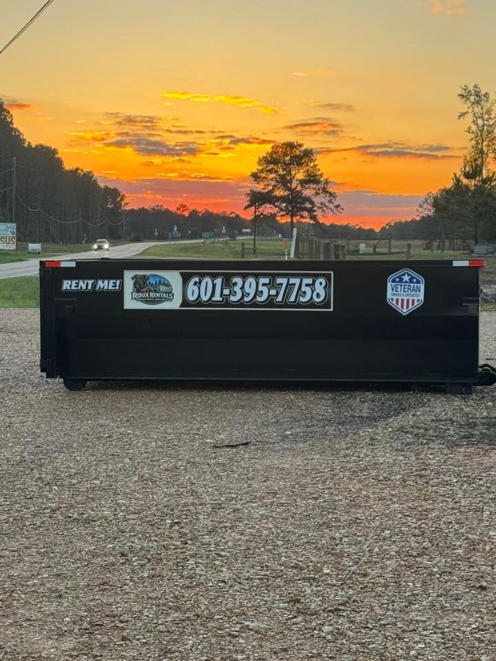 Roux Rental dumpster