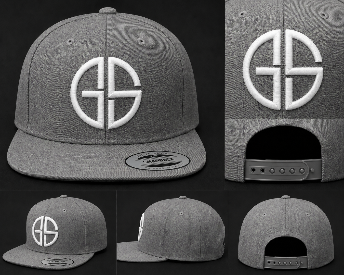 Grey Snapback