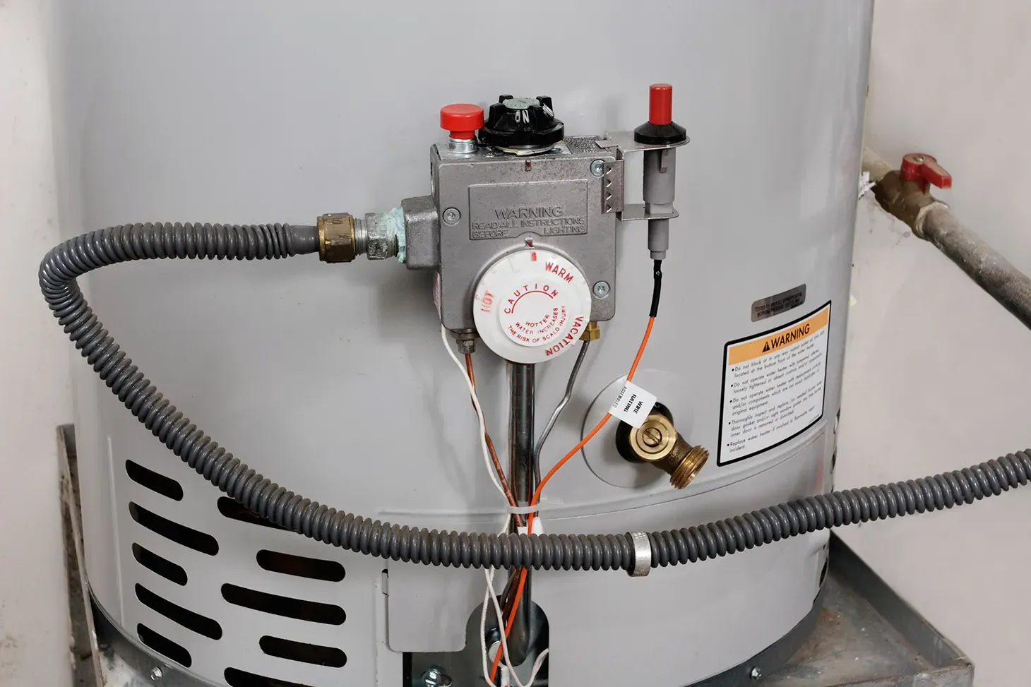 Water Temperature Controls For a Gas Water Heater