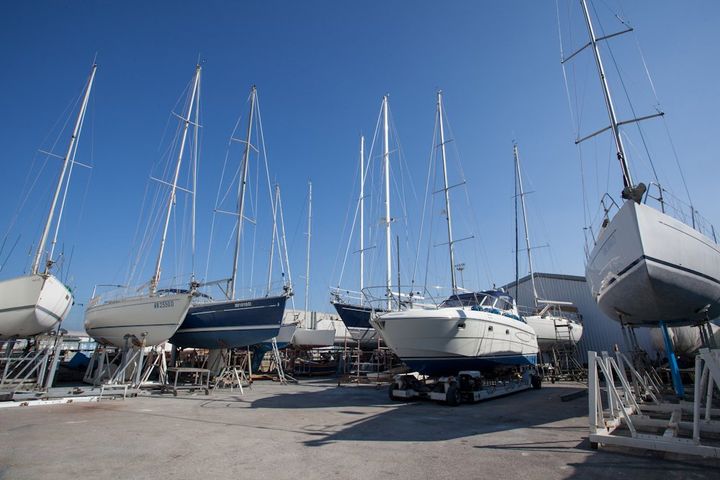 sailboats