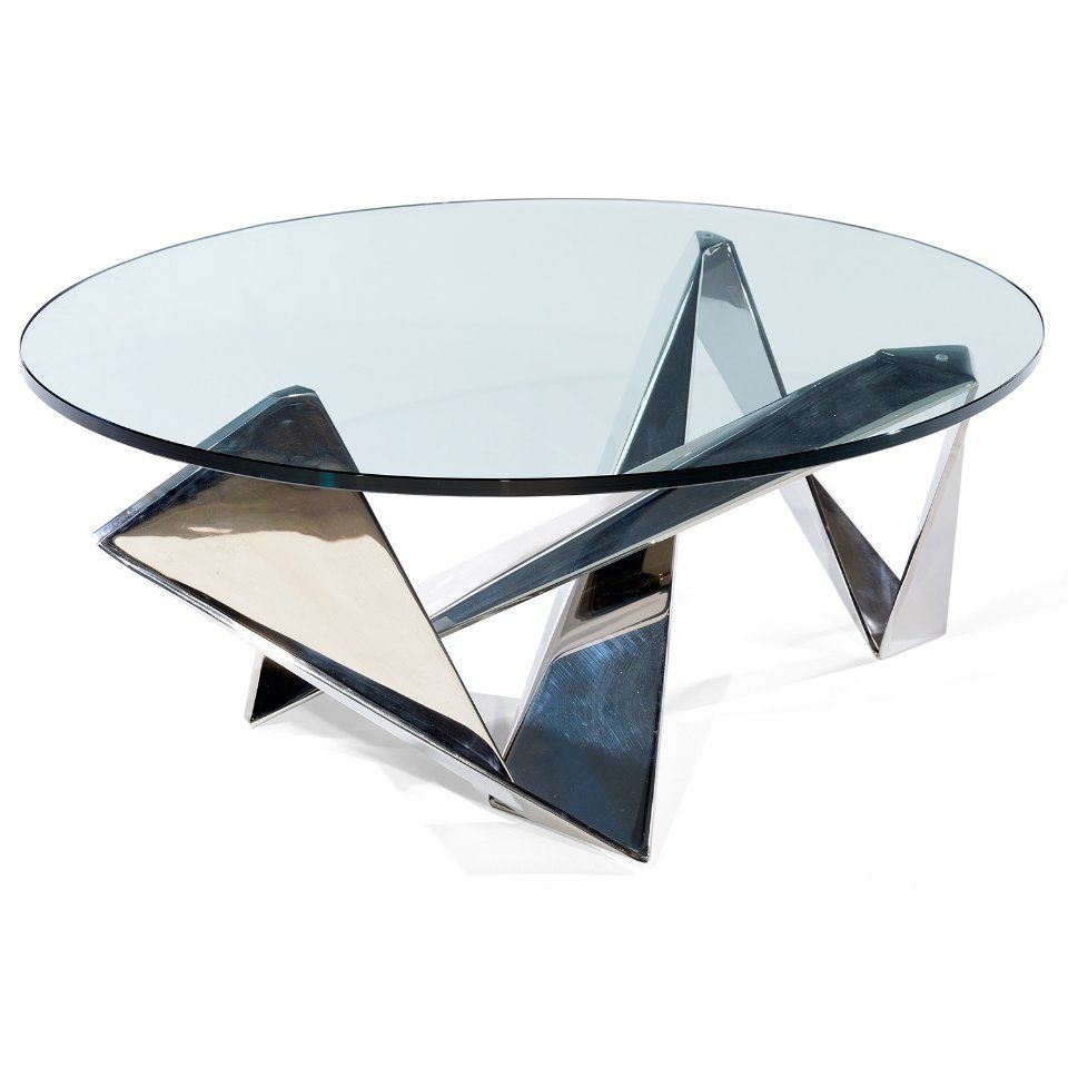 designer glass table