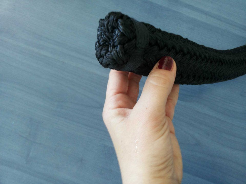 leather ship's rope