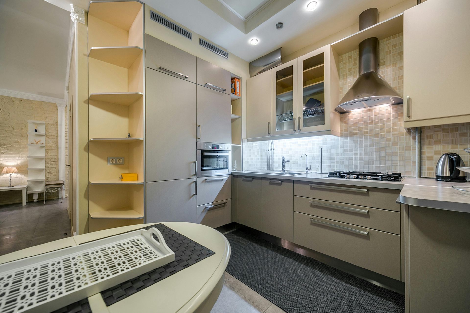 Rocket City Renovations before and after of kitchen remodel in Huntsville, AL