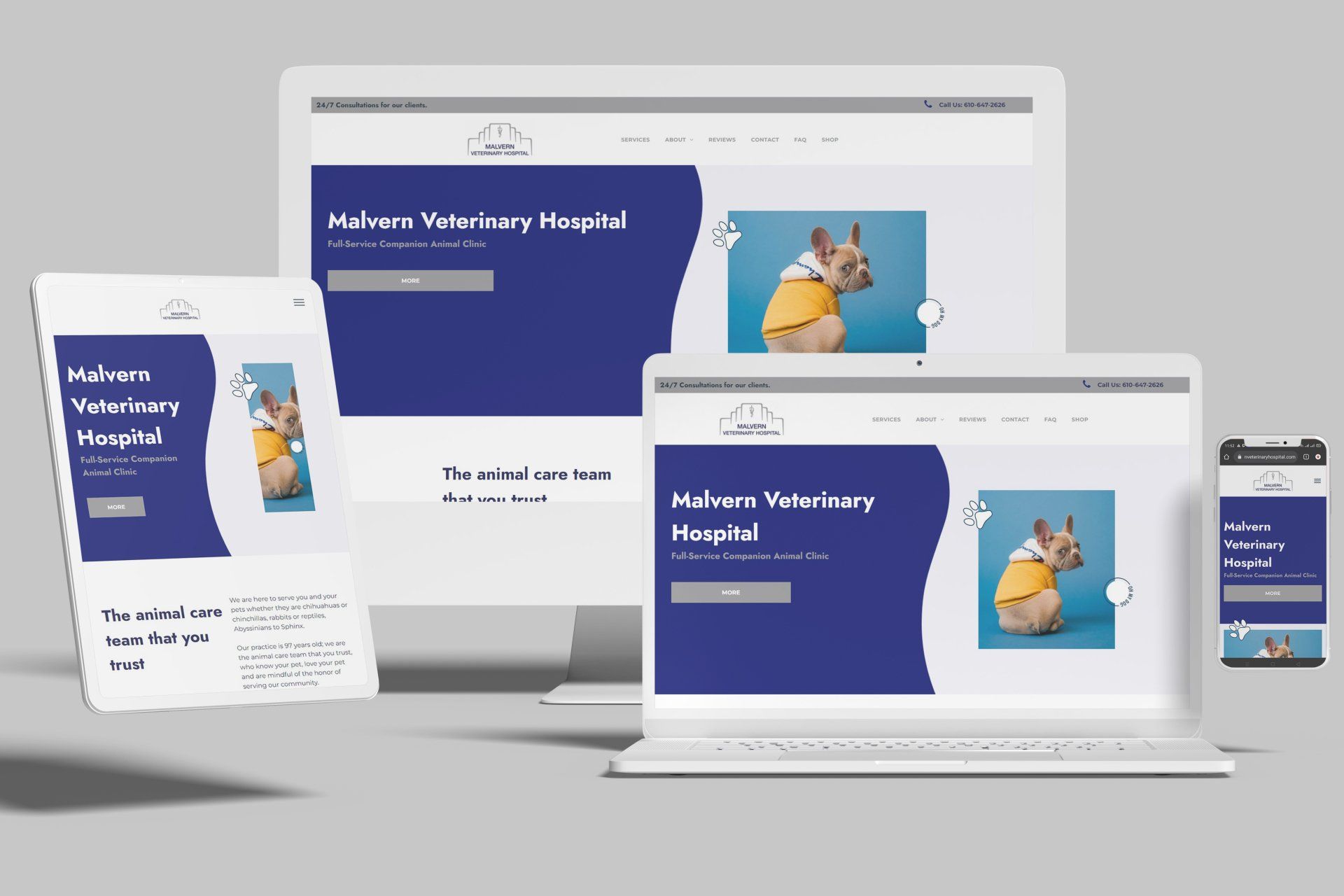 Duda Veterinary Website
