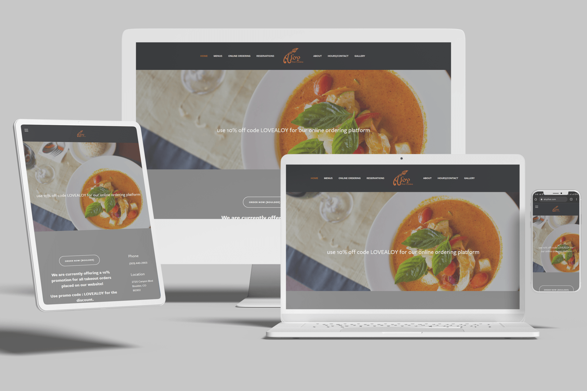 Squarespace for Colorado Restaurants