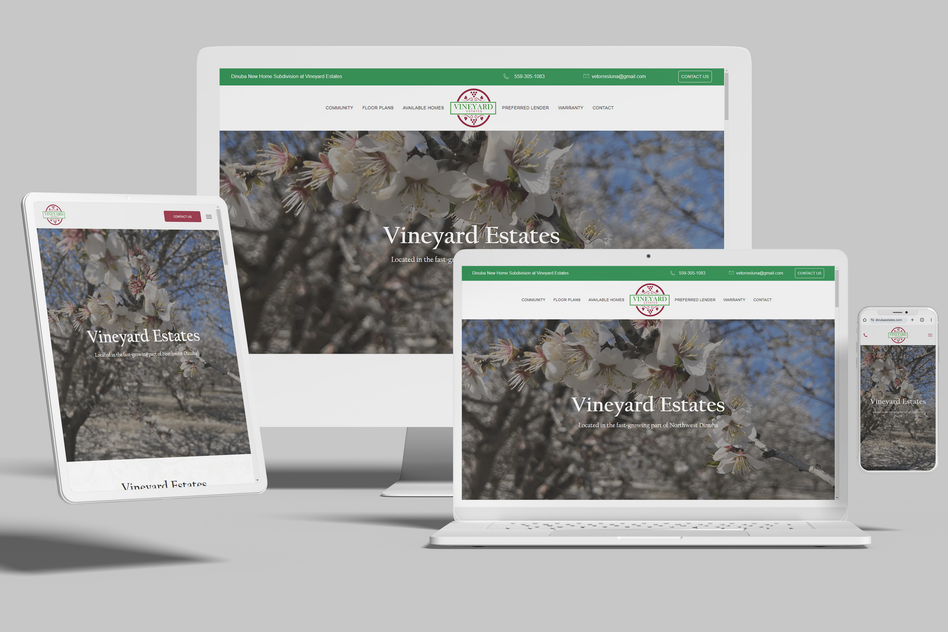 Dinuba Home Builder Website