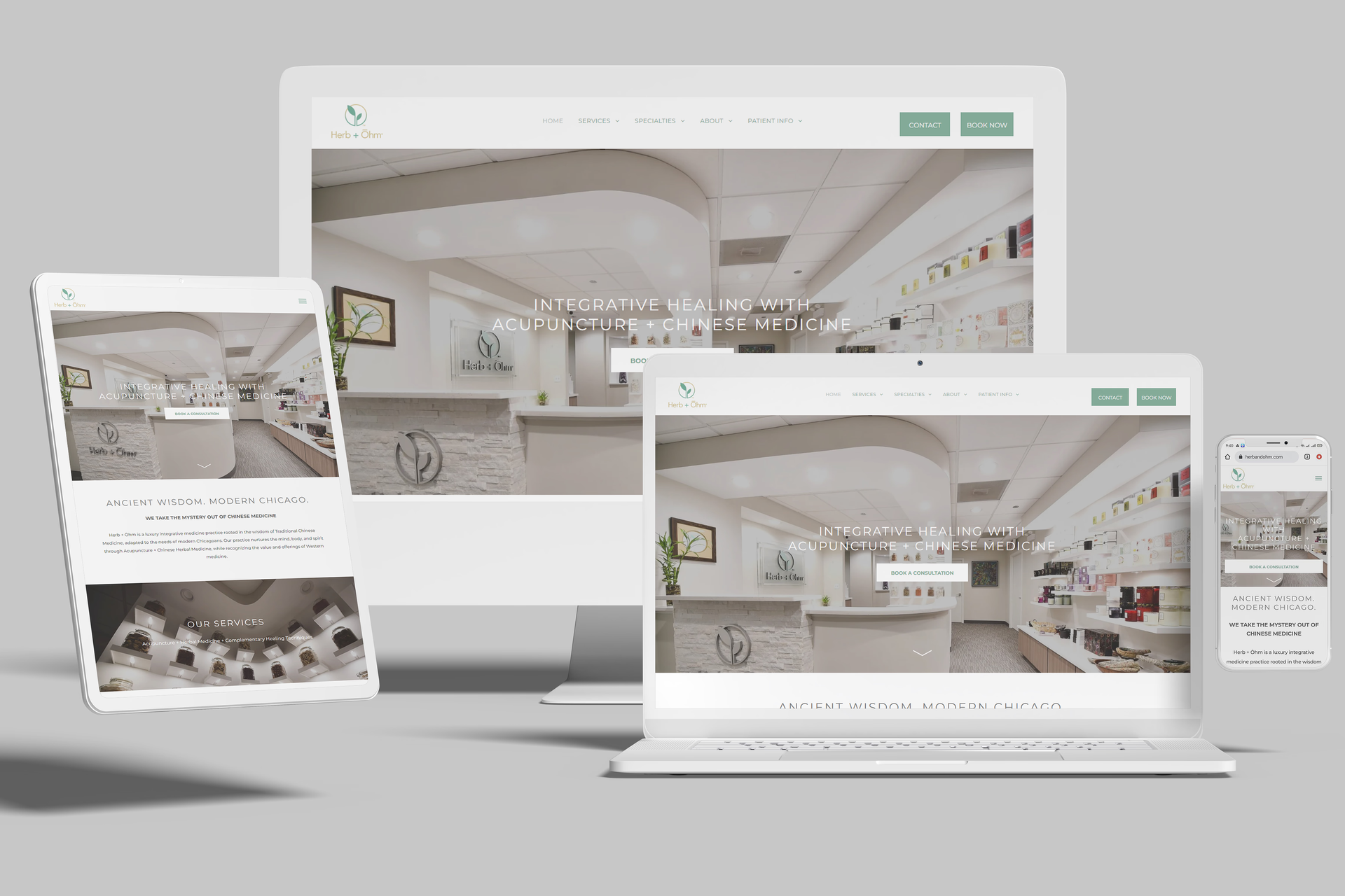 Duda Acupuncture Clinic Website