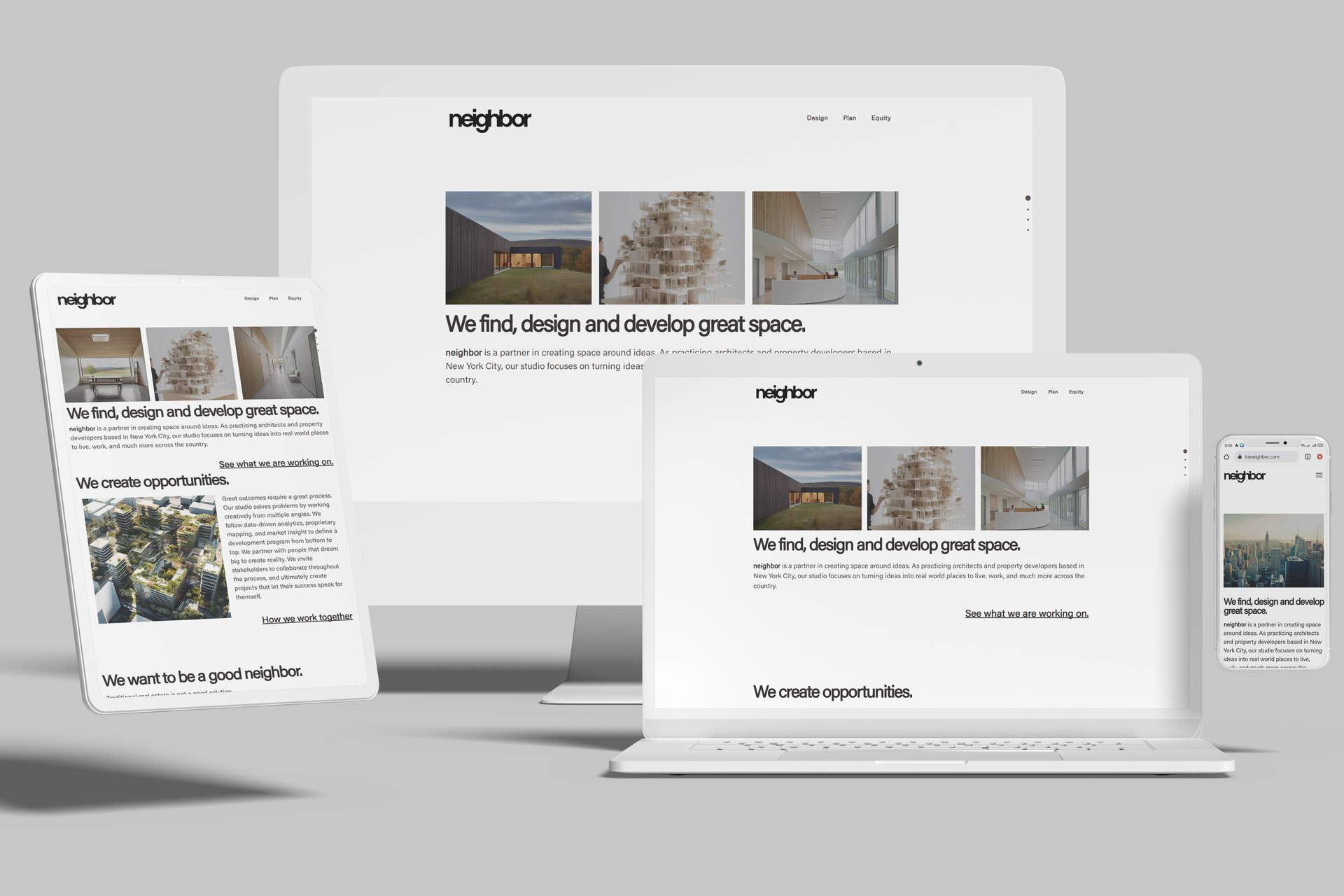 Duda Architect and Property Developer Website