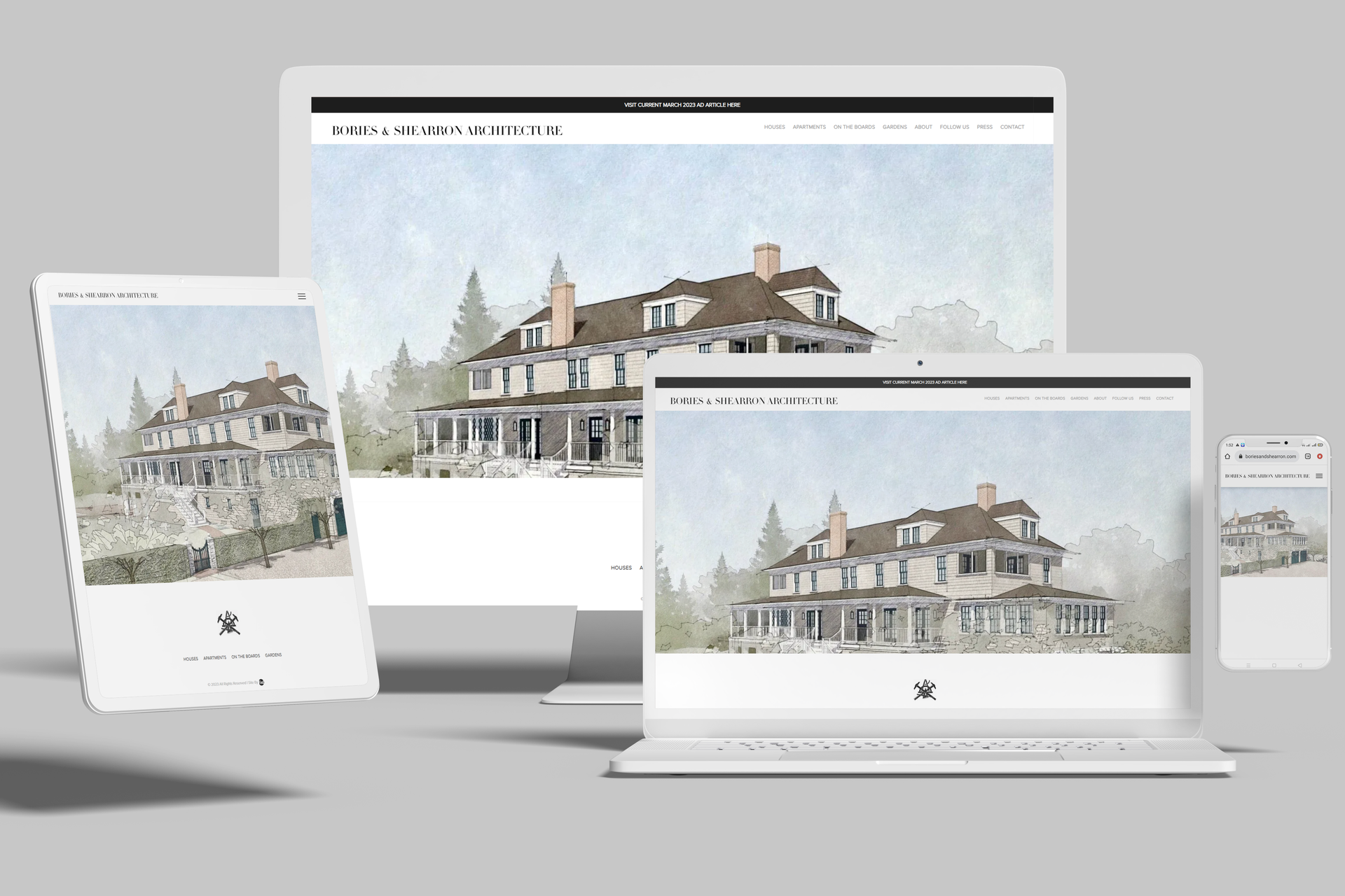 Duda Award-Winning Architecture Firm Website