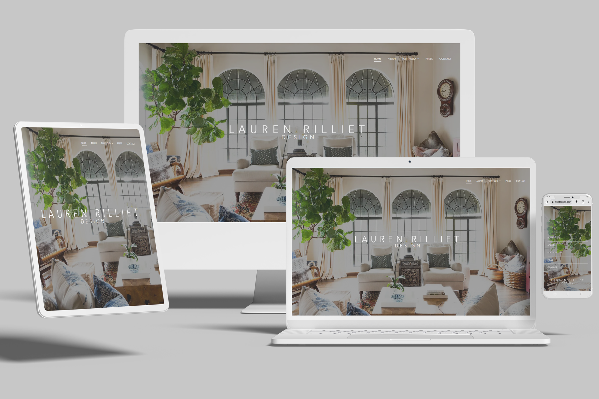 Duda Interior Design Website