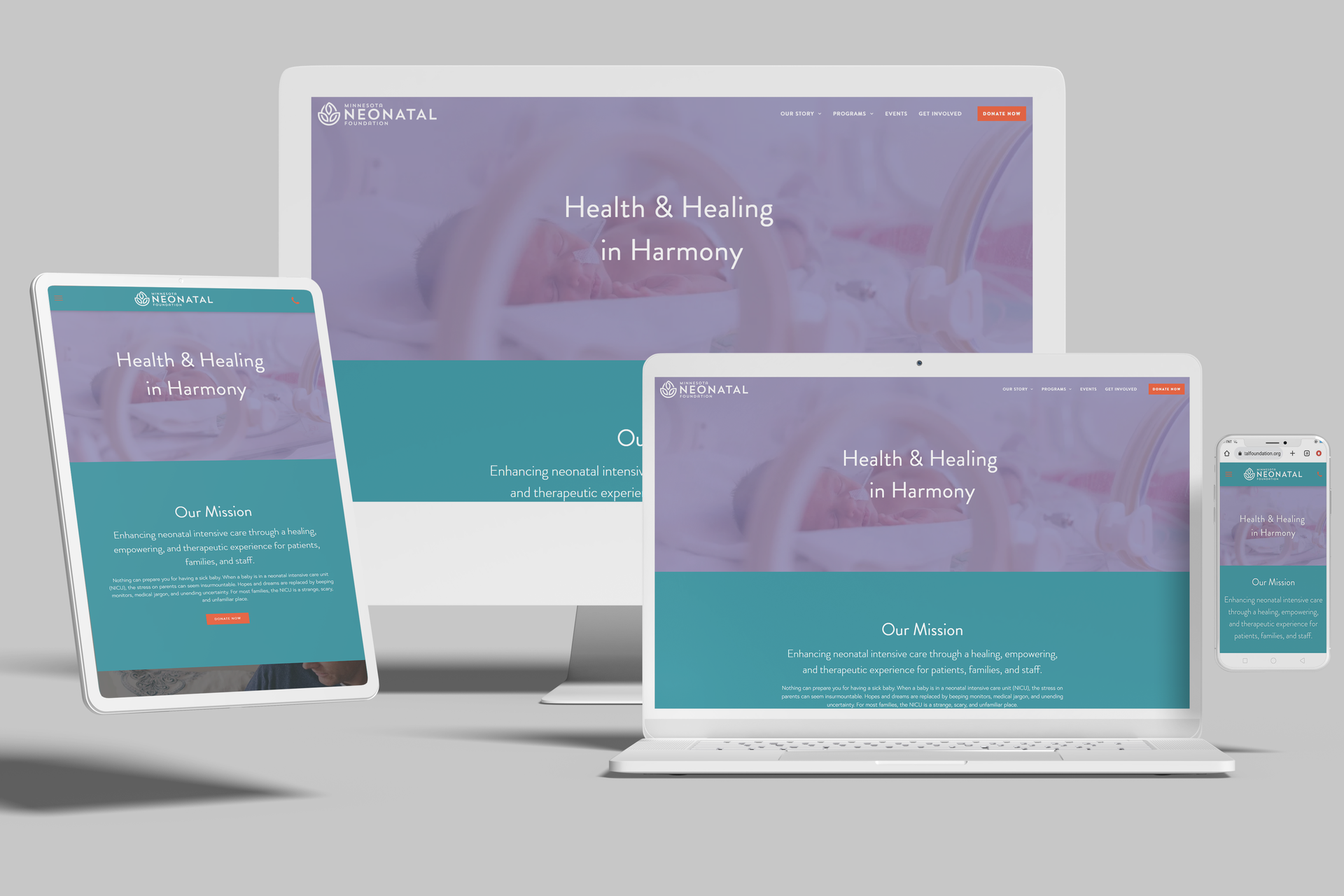 Duda Medical Nonprofit Website
