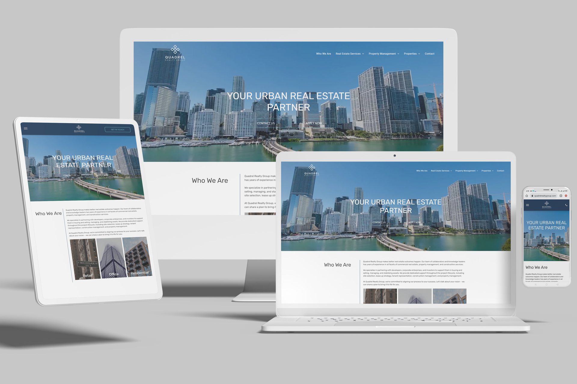 Duda Urban Real Estate Website