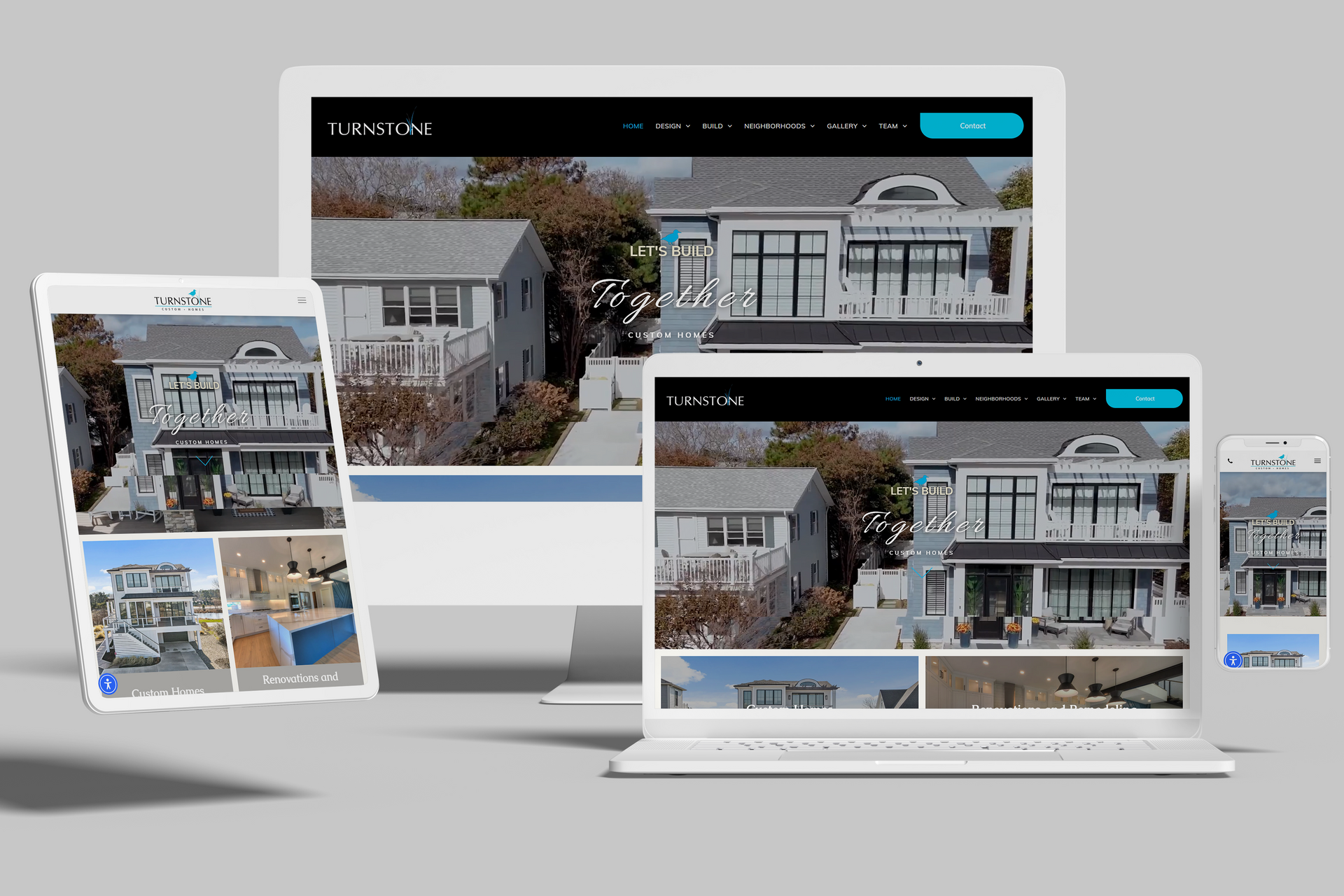 Duda Website for Delaware Home Builder