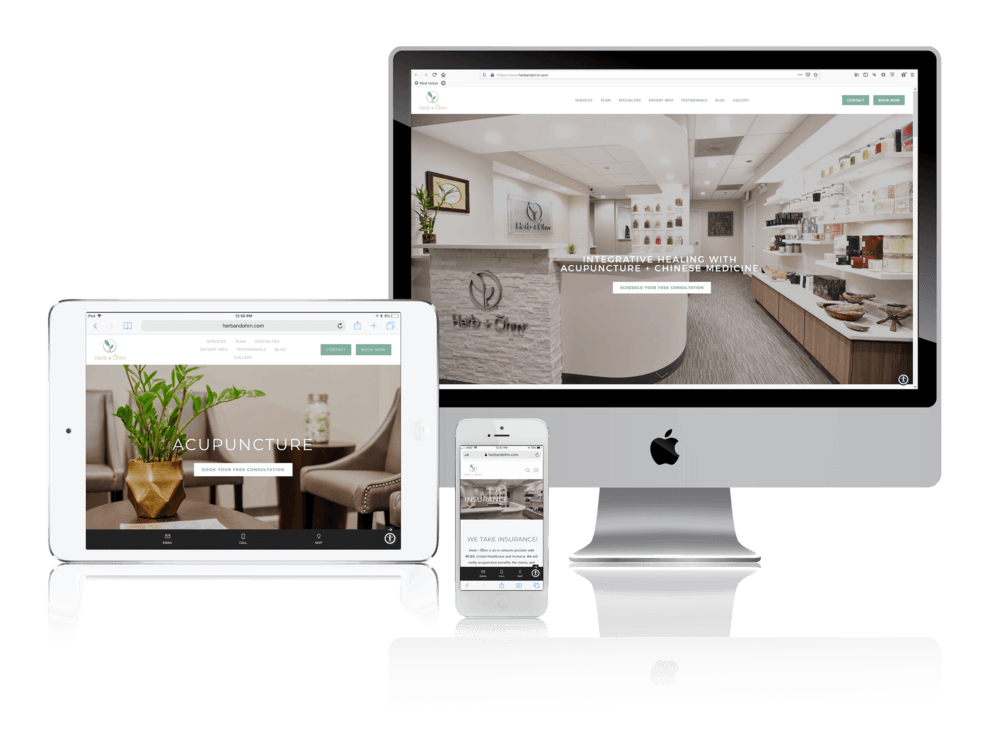 Squarespace Acupuncture Website
