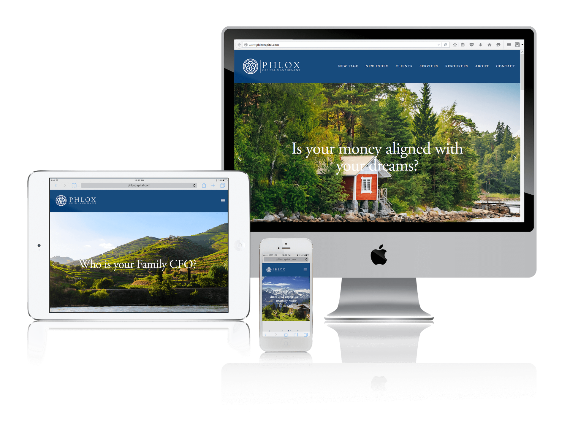 Squarespace for Financial Advice