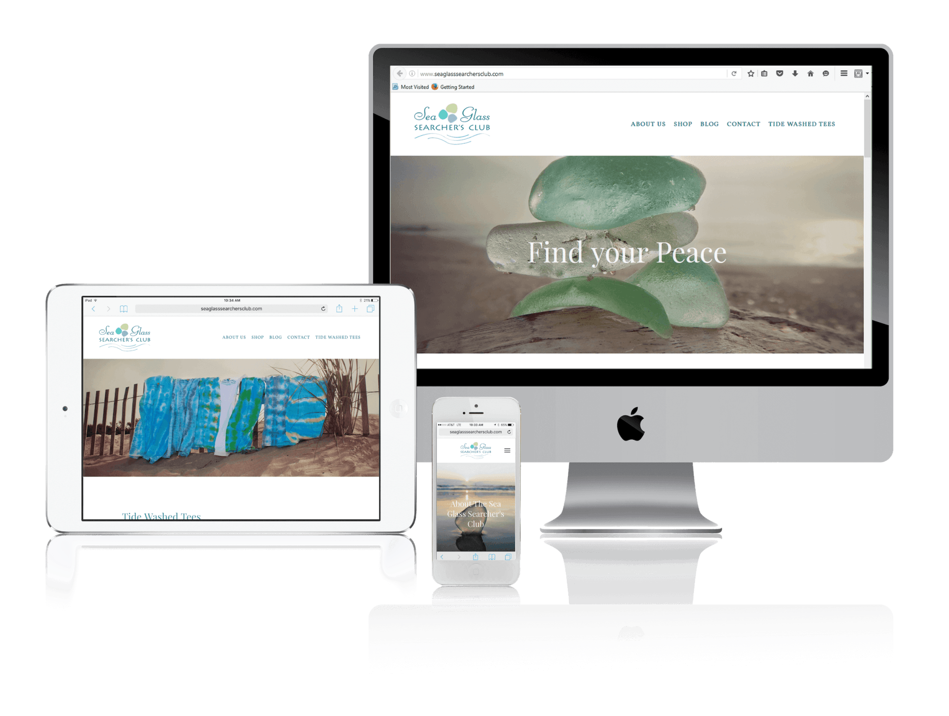 Squarespace for Sea Glass
