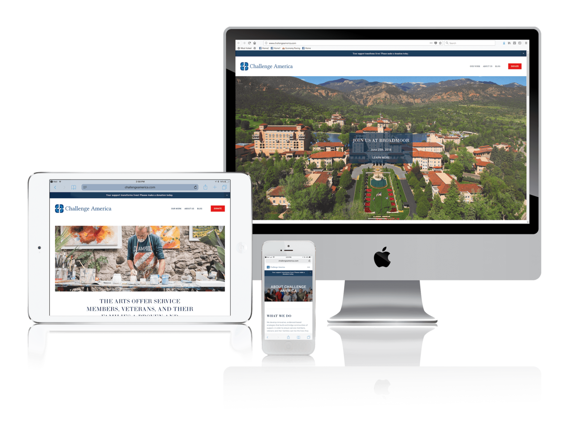 Squarespace for Veteran and Military Families Nonprofit