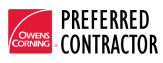 Owens Corning Preferred Contractor logo