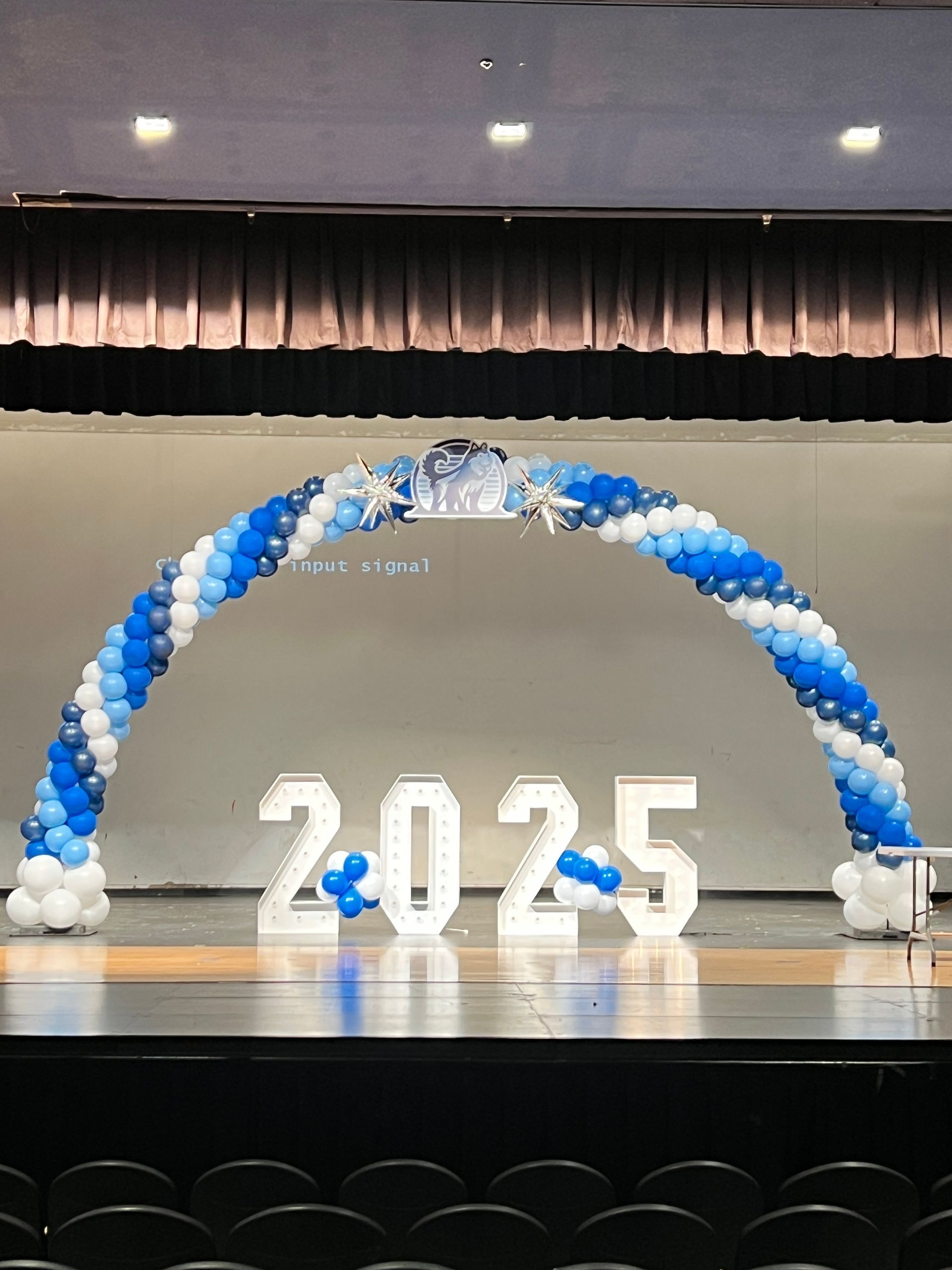Balloon arch with 