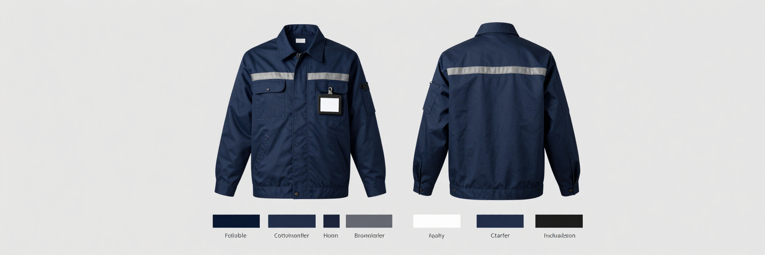 Uniforme de trabajo de marca.